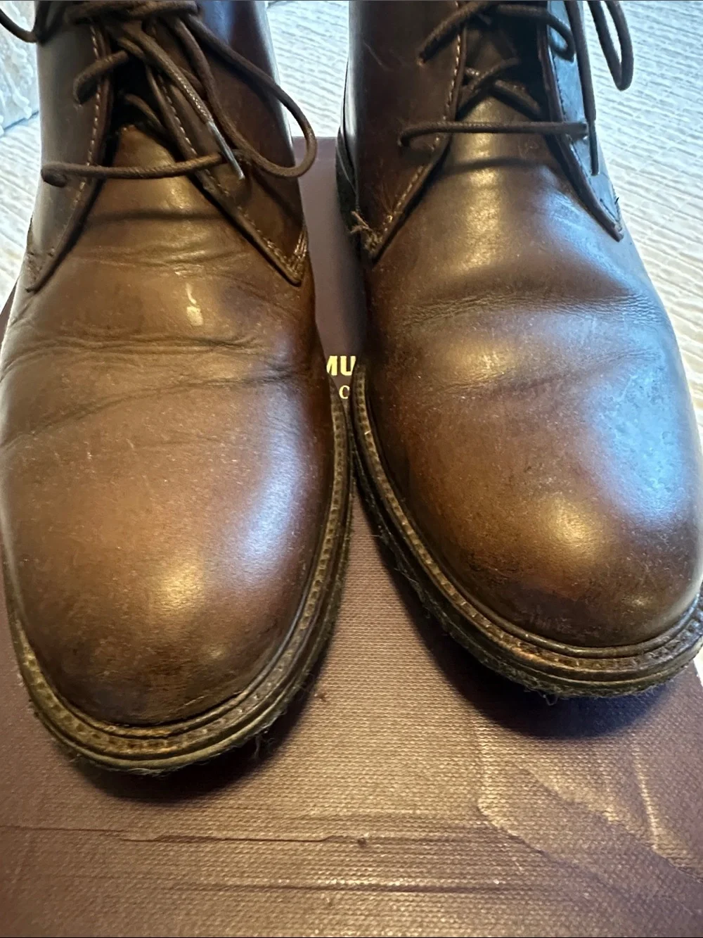 Johnston & Murphy classic chukka
